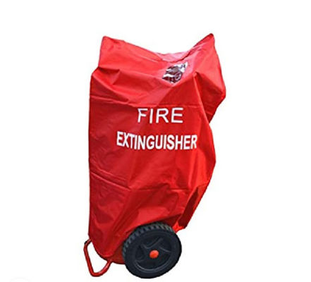 Brandblusapparaatdekking voor 50kg-Karretjetype Extinguihser met de Grootte van 116*72 Cm