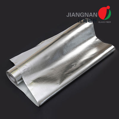Vuurvaste Stof van de isolatie de Aluminiumfolie Gelamineerde Glasvezel