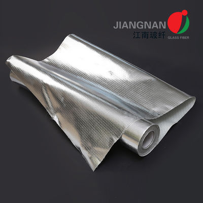 Aluminium gecoate brandwerend glasvezelverpakkingsmateriaal met sterke lichtreflectie