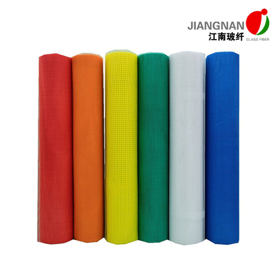 Duurzaam 4*4mm 5*5mm Glasvezel Mesh Leno Woven For Building wall