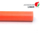 Oranje de Glasvezeldoek van het Kleurensilicone voor Verwijderbare Isolatiejasjes
