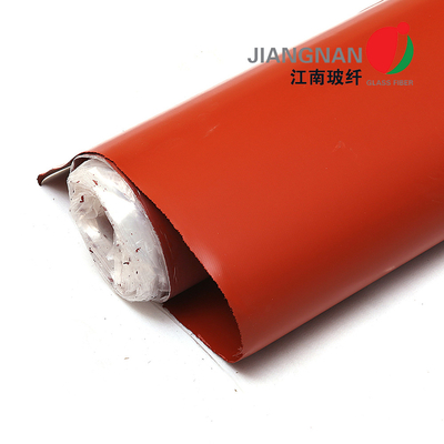 17 oz Rood siliconen bekleed glasvezel doek voor lasbescherming en branddekens