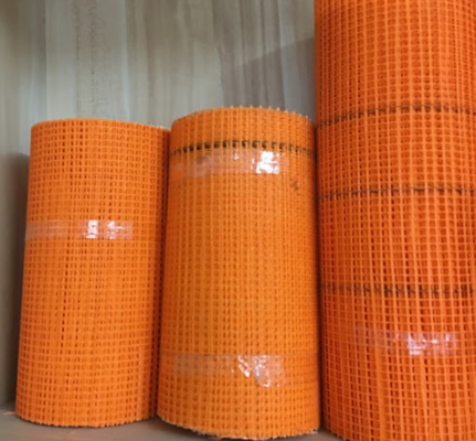 Duurzaam 4*4mm 5*5mm Glasvezel Mesh Leno Woven For Building wall