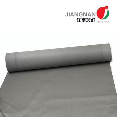 0.65mm 700℃ Satinless Versterkte Polyurethaan Met een laag bedekte de Glasvezeldoek van de Staaldraad