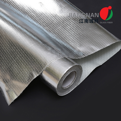 Aluminiumfolie Gelamineerde Glasvezel met het Werk Temperatuur tot Enige 550 C of Beide Zijbehandeling