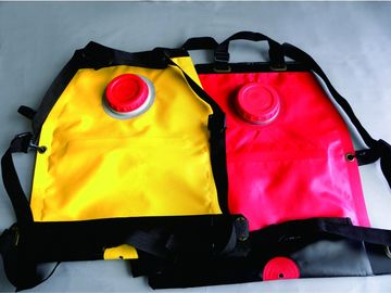 Van het het Pakbrandblusapparaat van het riemBrandblusapparaat de Grootte15l 19L Rode Gele Kleur