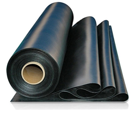 In te ademen EPDM Gerolde Rubber Met een laag bedekte Glasvezelstof