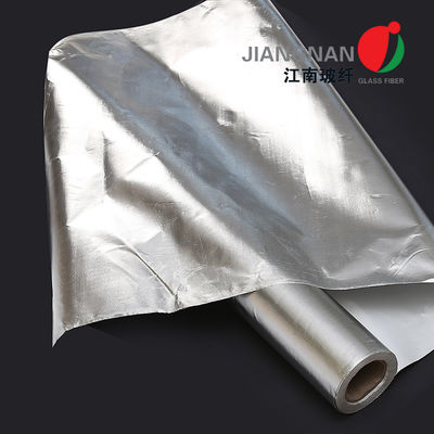 Gesteunde Isolatie van de de Glasvezeldoek van de hitte de Weerspiegelende Aluminiumfolie