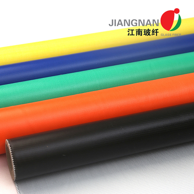 15oz/Yd2 één Zij Rubber de Glasvezelstof van het Deklaagsilicone voor de Jasjes van de de Industrieisolatie