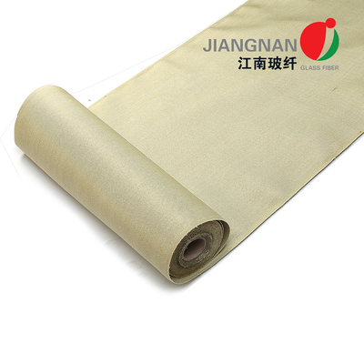 0.6mm de Doekvermiculiet Op hoge temperatuur Met een laag bedekte Pelhamite van de Dikteglasvezel